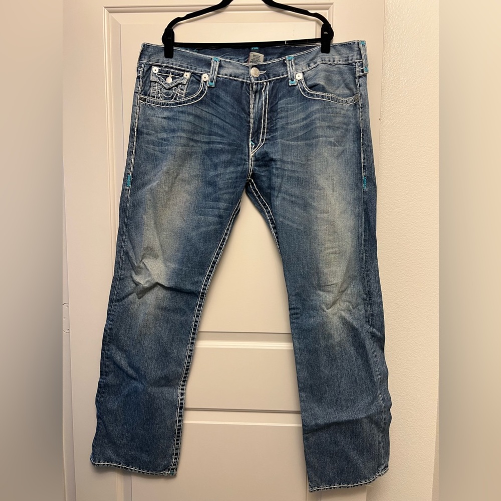 True Religion | Ricky Super T Straight Leg | 44x34